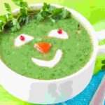 Green peas & Lettuce soup